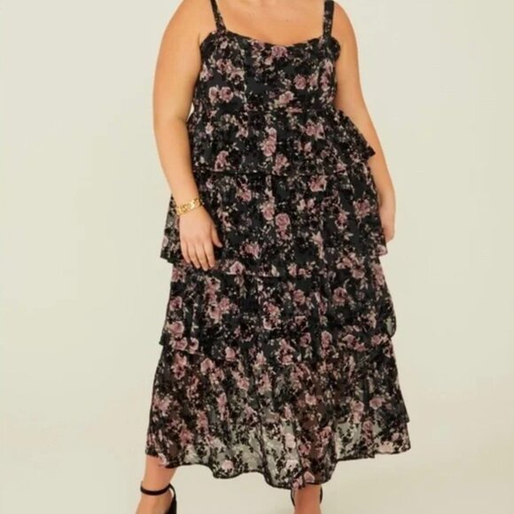 Arula Floral Dress - Picture 1 of 3